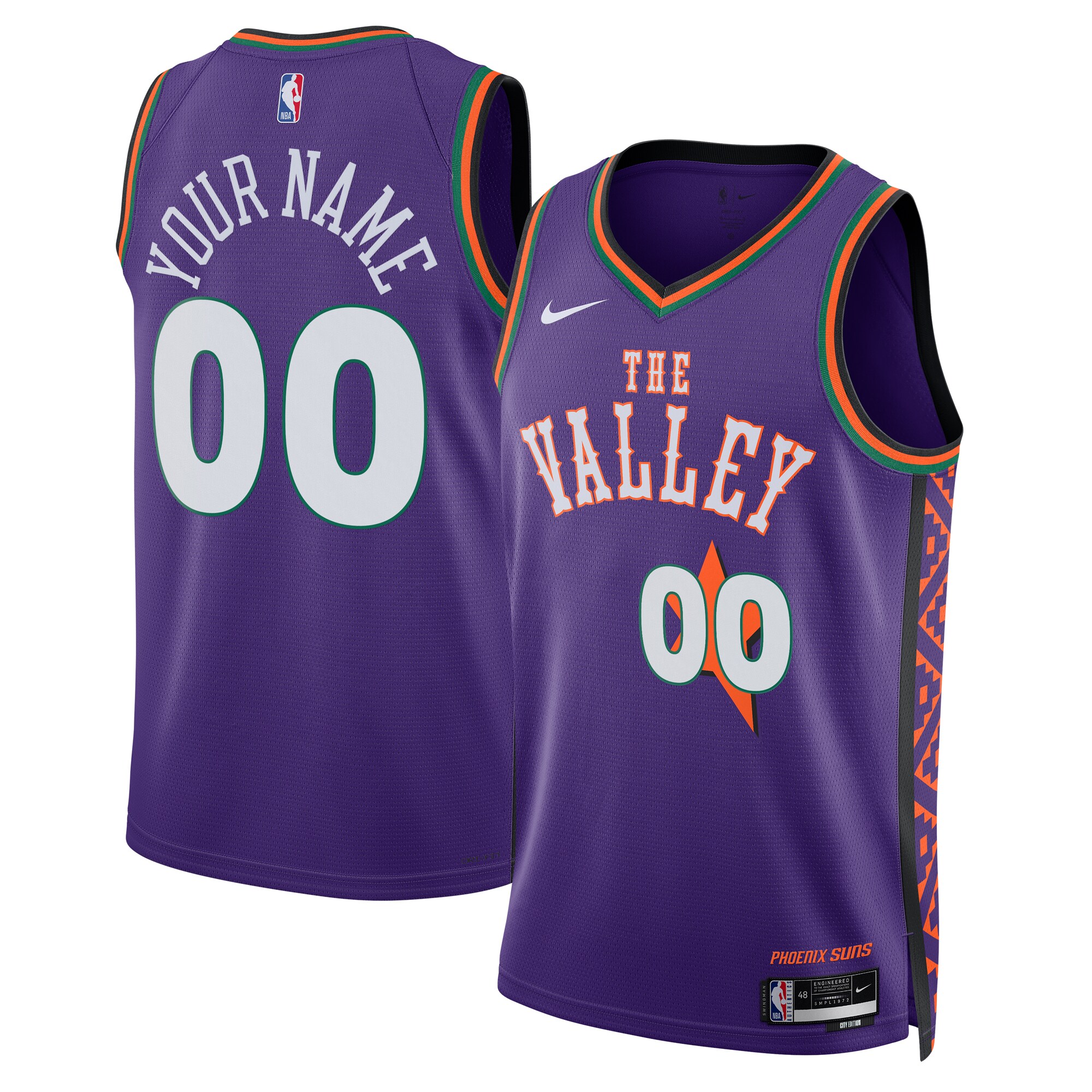 Phoenix Suns unisex phoenix suns nike purple 202425 custom swingman jersey – city edition Collection | Official Suns Shop