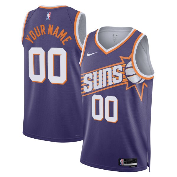 Phoenix Suns unisex phoenix suns nike purple swingman custom jersey – icon edition Collection | Official Suns Shop