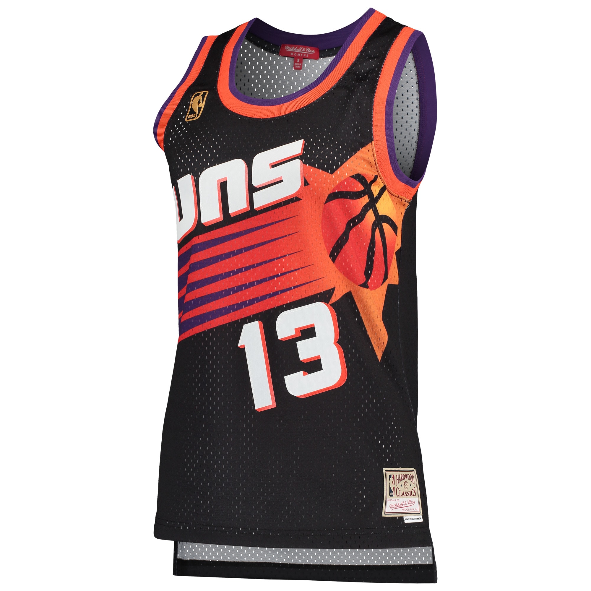 Phoenix Suns womens phoenix suns steve nash mitchell  ness black hardwood classics swingman jersey Collection | Official Suns Shop