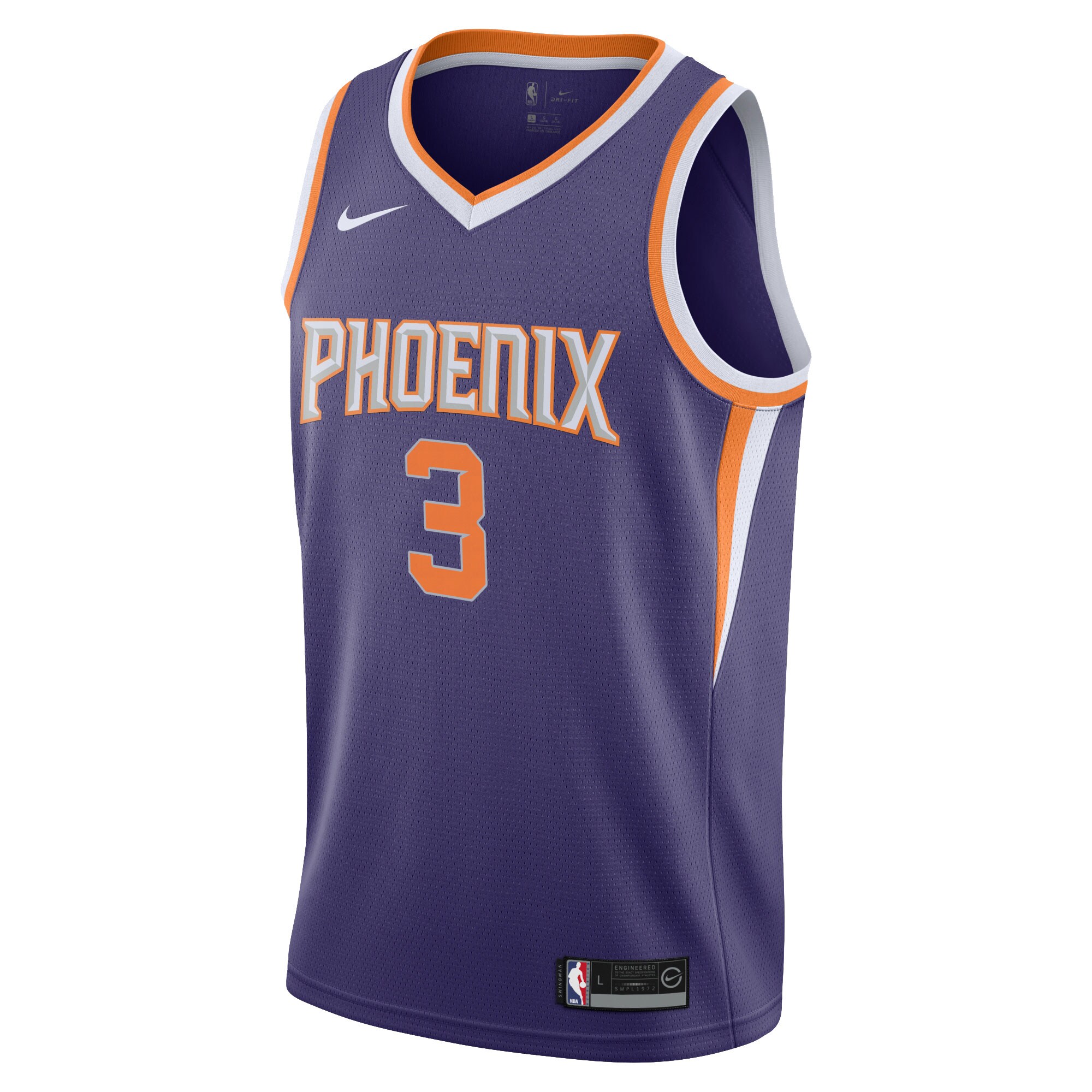 Phoenix Suns youth phoenix suns chris paul nike purple swingman jersey – icon edition Collection | Official Suns Shop