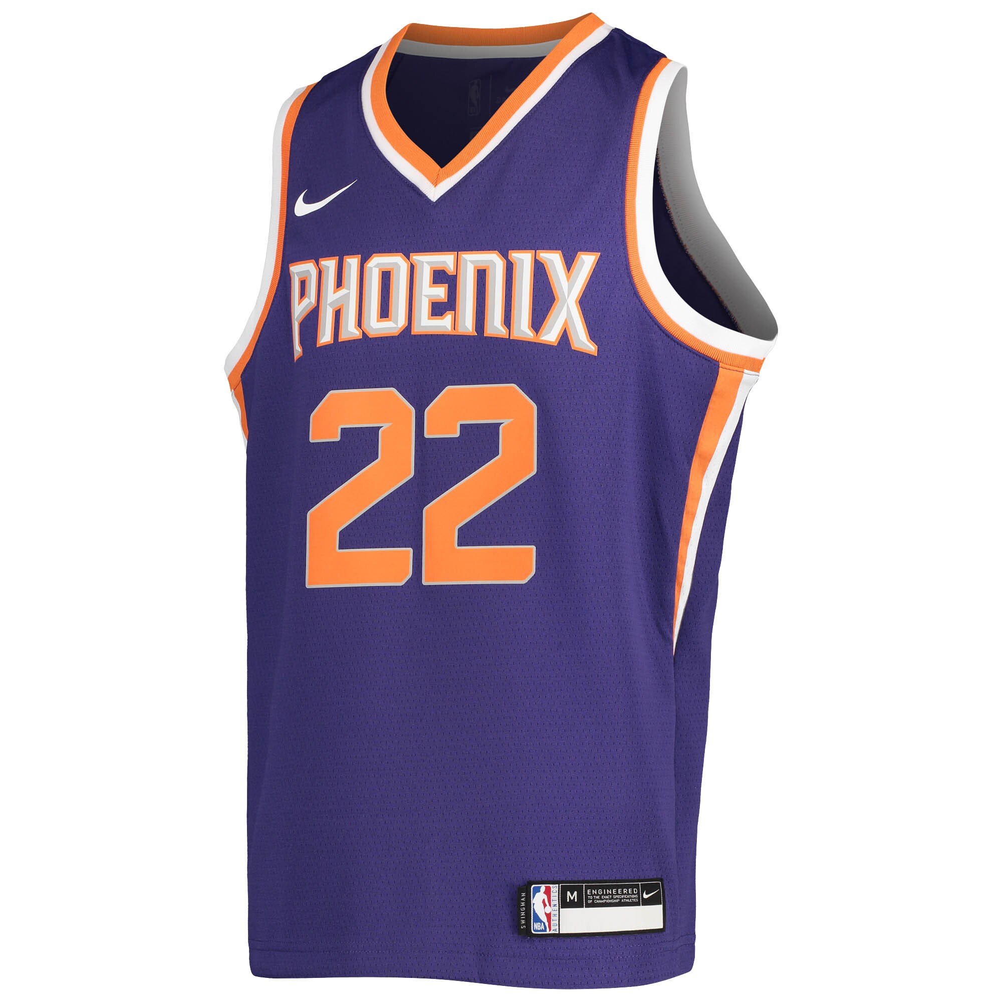 Phoenix Suns youth phoenix suns deandre ayton nike purple swingman jersey – icon edition Collection | Official Suns Shop