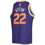 Phoenix Suns youth phoenix suns deandre ayton nike purple swingman jersey – icon edition Collection | Official Suns Shop