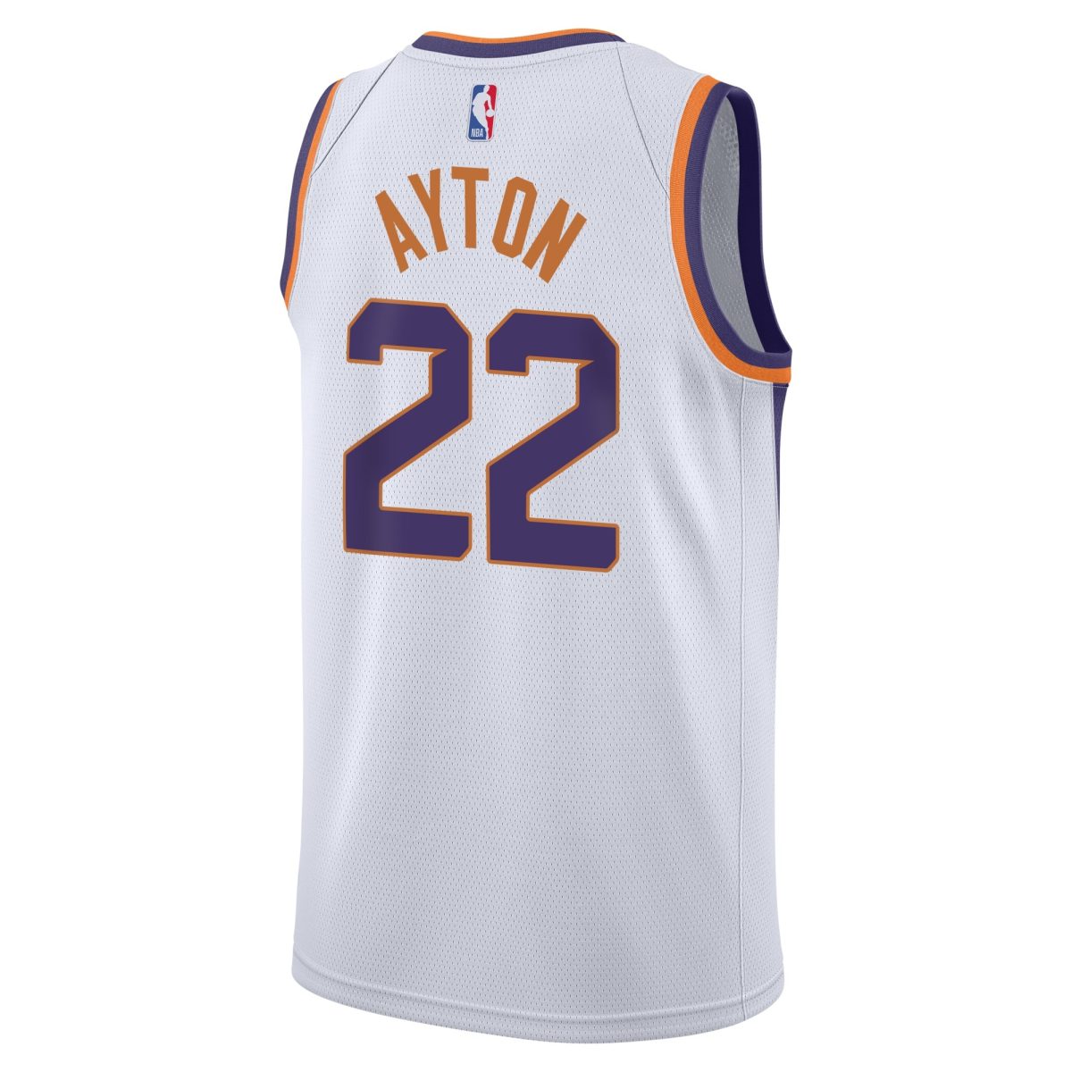 Phoenix Suns youth phoenix suns deandre ayton nike white swingman jersey – association edition Collection | Official Suns Shop
