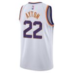 Phoenix Suns youth phoenix suns deandre ayton nike white swingman jersey – association edition Collection | Official Suns Shop