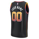 Phoenix Suns youth phoenix suns fanatics black fast break replica custom jersey – statement edition Collection | Official Suns Shop