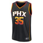 Phoenix Suns youth phoenix suns kevin durant fanatics black fast break replica player jersey – statement edition Collection | Official Suns Shop