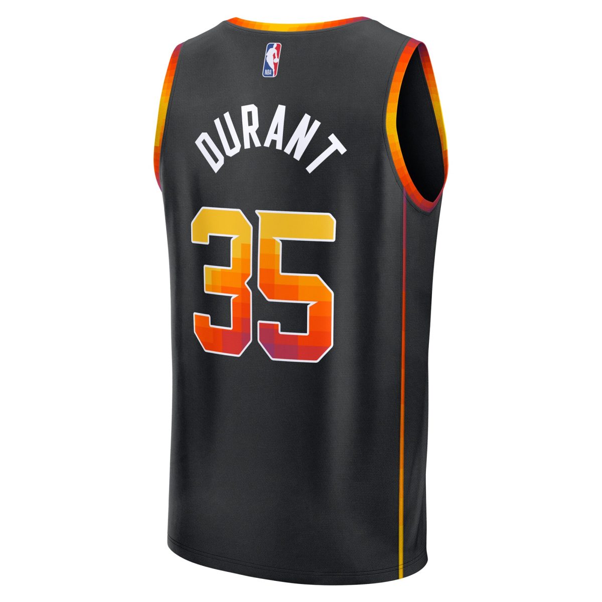 Phoenix Suns youth phoenix suns kevin durant fanatics black fast break replica player jersey – statement edition Collection | Official Suns Shop