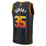 Phoenix Suns youth phoenix suns kevin durant fanatics black fast break replica player jersey – statement edition Collection | Official Suns Shop