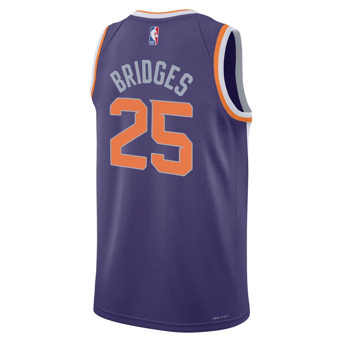 Phoenix Suns youth phoenix suns mikal bridges nike purple swingman jersey – icon edition Collection | Official Suns Shop