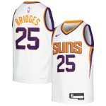 Phoenix Suns youth phoenix suns mikal bridges nike white swingman jersey – association edition Collection | Official Suns Shop