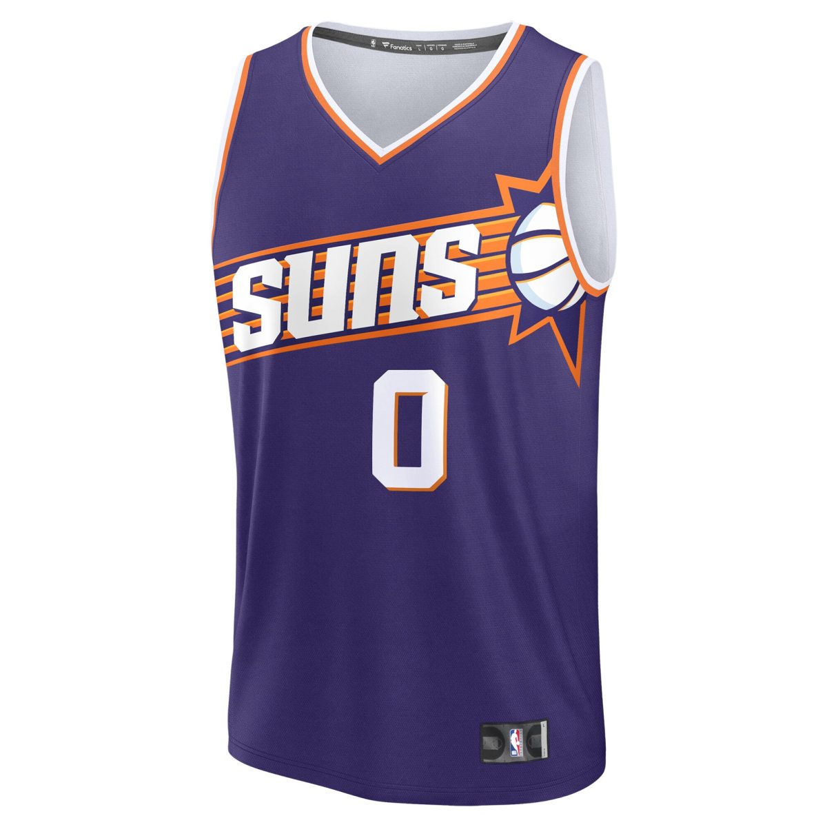 Phoenix Suns youth phoenix suns ryan dunn fanatics purple 2024 nba draft fast break player jersey – icon edition Collection | Official Suns Shop
